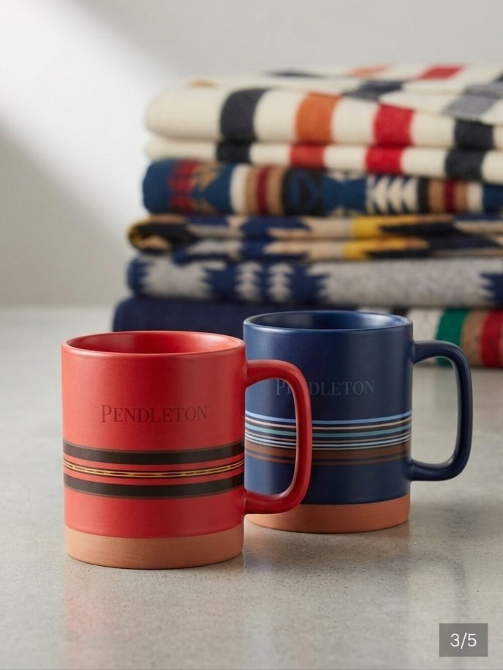 Set of two Pendleton Mugs 18oz